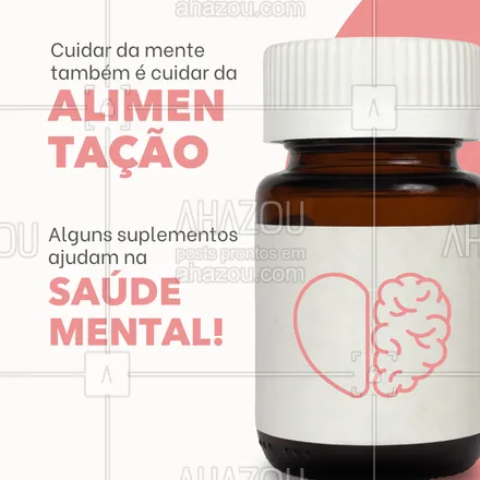 posts, legendas e frases de para whatsapp, instagram e facebook: Ômega-3, magnésio e vitamina D são aliados poderosos no combate à ansiedade e à depressão.
Eles melhoram o humor, o foco e ajudam no equilíbrio emocional. 🌿
Sempre com acompanhamento de um profissional, tá? 😉
#suplementos #saudemental #vitaminas #omega3 #bemestar #depressao #ansiedade #autocuidado #nutricao #saude