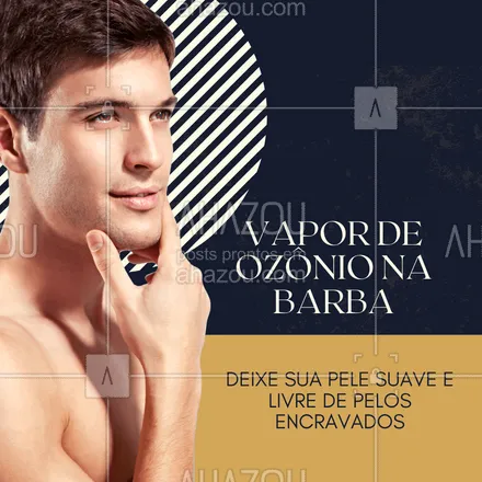 posts, legendas e frases de barbearia para whatsapp, instagram e facebook: Faça a barba com vapor de ozônio.
Agende agora mesmo um horário.
#AhazouBeauty #barberLife  #barbeirosbrasil  #brasilbarbers  #barbeiro  #barberShop  #barbearia  #barba  #cuidadoscomabarba  #barber  #barbeiromoderno  #barbershop 