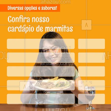 posts, legendas e frases de marmitas para whatsapp, instagram e facebook: Opção e qualidade para a sua rotina!
#marmitas #ahazoutaste  #marmitex #marmitando #comidacaseira