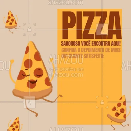 posts, legendas e frases de pizzaria para whatsapp, instagram e facebook: Que tal pedir uma pizza bem saborosa hoje? #ahazoutaste #pizzalife  #pizzalovers  #pizzaria  #pizza 