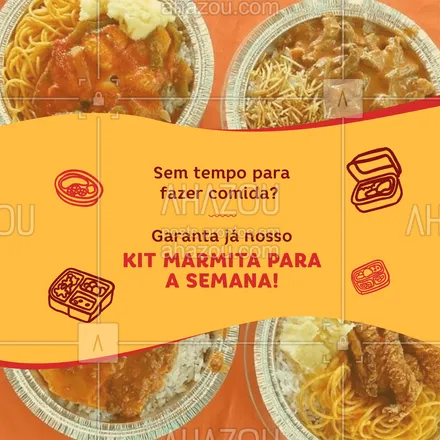 posts, legendas e frases de marmitas para whatsapp, instagram e facebook: Temos diversas marmitas e opções saborosas para você passar a semana, saiba mais!  #ahazoutaste #comidacaseira  #comidadeverdade  #marmitando  #marmitas  #marmitex 