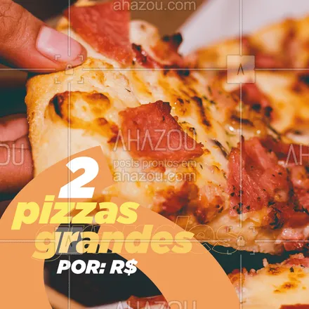 posts, legendas e frases de pizzaria para whatsapp, instagram e facebook: É isso mesmo, você não vai perder essa né? Peça já a sua! #combo #pizza #ahazou #pizzaria #delivery