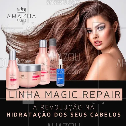 posts, legendas e frases de amakha para whatsapp, instagram e facebook: A revolução na hidratação dos seus cabelos! ?⠀
⠀
A família queridinha da linha capilar, o kit Magic Repair é perfeito para devolver a hidratação dos cabelos, promovendo maciez e fios soltinhos! Possui ação hidratante de alto impacto, proporcionando emoliência e sedosidade à fibra capilar. Para todos os tipos de cabelos a linha proporciona cabelos nutridos, com brilho e leveza. Gostou? Adquira já os melhores produtos e transforme o seu cabelo! ?⠀
⠀
#amakhaparis #hair #cuidados #amakhaparisoficial #magicrepair #cuidados #cabelolindo #ahazourevenda #ahazouamakha