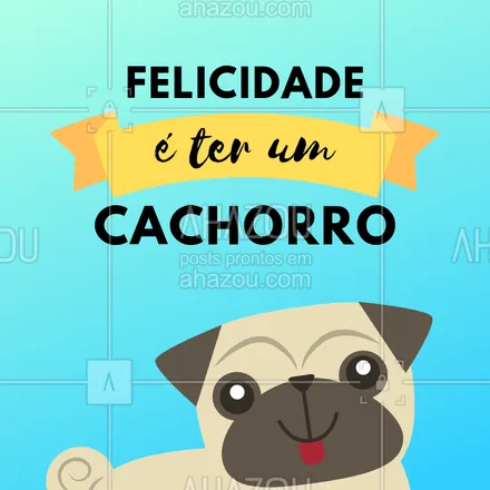 posts, legendas e frases de assuntos variados de Pets para whatsapp, instagram e facebook: Cães é só AMOR! #caes #amor #ahazou #felicidade
