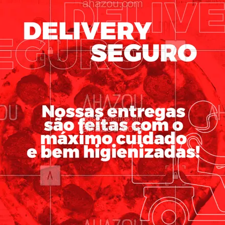 posts, legendas e frases de pizzaria para whatsapp, instagram e facebook: Receba sua entrega deliciosa e sem riscos para sua saúde!
#ahazou #comida #delivery #coronavirus #covid19 #deliveryseguro