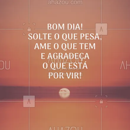 posts, legendas e frases de posts para todos para whatsapp, instagram e facebook: Comece o dia de forma leve. Bom dia! ☀?
#bomdia #ahazou #frase #agradecer 