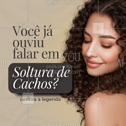 posts, legendas e frases de cabelo para whatsapp, instagram e facebook: Esse procedimento é ideal para quem sente os fios encolhidos, ressecados ou com cachos muito fechados. Ele ajuda a alongar, definir e dar mais leveza ao cabelo cacheado ou crespo, sem alisamento!
✨ Cachos mais soltos, com movimento e hidratação na medida certa.
#SolturaDeCachos #CachosDefinidos #BelezaNatural