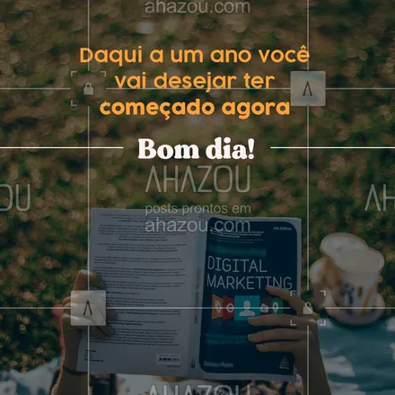 posts, legendas e frases de marketing digital para whatsapp, instagram e facebook: Não perca mais tempo pensando se o marketing digital é para você.
Ele é sua nova vida, ele é sua nova fonte de renda e sua independência.
Entre contato com nossos serviços e veja uma lista de vantagens que farão você apostar hoje mesmo no marketing digital. (espaço para escrever link, contato ou site do cliente)
#AhazouMktDigital #socialmedia #marketingdigital #mktdigital #marketing #redessociais