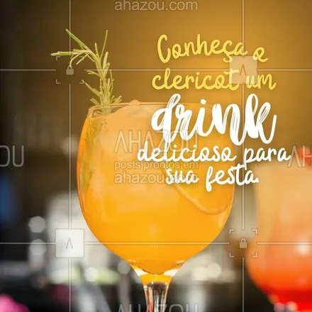 posts, legendas e frases de buffet & eventos para whatsapp, instagram e facebook: Clericot é um delicioso drink Uruguaio, para fazê-lo você vai precisar de: vinho branco seco 700ml, frutas picadas (morango, abacaxi, laranja, tangerina, kiwi), gelo a gosto, 1 colher de açúcar, 1 dose de cointreau, 1 dose de conhaque, metade de uma lata de refrigerante de limão. #ahazoutaste  #buffet  #buffetinfantil  #casamento  #catering  #foodie  #eventos #drink