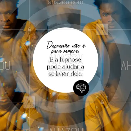 posts, legendas e frases de terapias complementares para whatsapp, instagram e facebook: Você vai sair dessa fase, e nós estamos aqui para te ajudar com a hipnose. Entre em contato 📞 (inserir número), agende o seu horário e aprenda a controlar os seus sintomas. #bemestar #energia #saude #AhazouSaude #terapiascomplementares #vivabem #qualidadedevida #tratamentos #hipnose #depressão