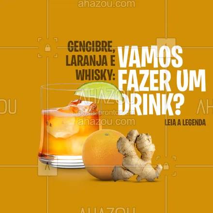 posts, legendas e frases de bares para whatsapp, instagram e facebook: 🥃 Esse é para você que ama um drink facinho de fazer.

👉 Em um copo longo você vai colocar gelo, o suco de  ½ laranja, 1 dose de whisky e 1 colher de sopa de gengibre ralado. agora é só misturar tudo e decorar com a casca da laranja. 😉

#Receita #Whisky #DrinkcomWhisky #AhazouTaste #ReceitadeBebidas #Bebidas #DrinksemCasa #BaremCasa
