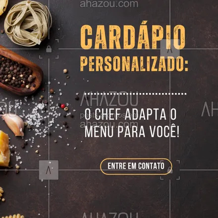 posts, legendas e frases de  para whatsapp, instagram e facebook: Um dos maiores benefícios de contratar um chef a domicílio é a personalização do cardápio. Restrições alimentares, preferências ou até temas especiais: o chef cria pratos exclusivos para o seu paladar! 🍷👨‍🍳
#ChefADomicílio #Curiosidade #CardápioPersonalizado #GastronomiaSobMedida
