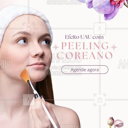 posts, legendas e frases de  para whatsapp, instagram e facebook: O peeling coreano é o queridinho de quem ama skincare e resultados de verdade.
Pele mais clara, renovada e com viço saudável desde a primeira sessão.

✅ Clique no link da bio e agende sua sessão agora!
#peelingcoreano #esteticavip #belezaoriental #cuidadoscomarosto #skincareroutine #kbeautybrasil
