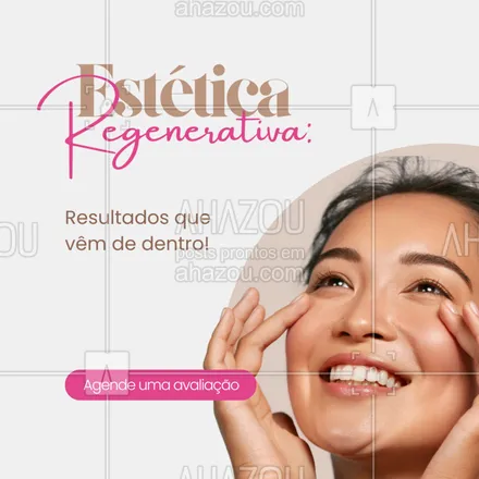 posts, legendas e frases de  para whatsapp, instagram e facebook: Com tratamentos que estimulam a regeneração celular, a Estética Regenerativa promove uma pele mais saudável, jovem e radiante. Benefícios visíveis e duradouros para quem busca o melhor em cuidados com a beleza. 💖
Quer saber mais? Agende uma avaliação e descubra como podemos ajudar você! 📞✨
#EstéticaRegenerativa #Resultados #PeleSaudável #AgendeJá
