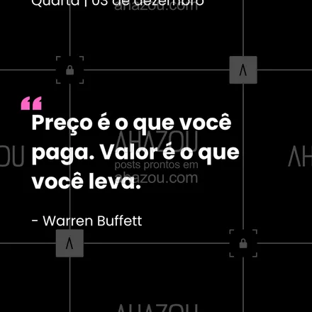 posts, legendas e frases de  para whatsapp, instagram e facebook: Entenda a diferença e pare de brigar por preço. Entregue valor inegociável. #valor #branding #vendas #business