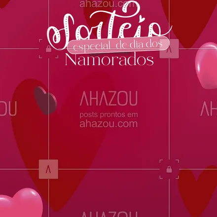 posts, legendas e frases de posts para todos para whatsapp, instagram e facebook: 🎁 Vai rolar um presente surpresa pra quem ama de verdade!
Para participar:
1️⃣ Curte esse post
2️⃣ Marca quem você ama
3️⃣ Segue nosso perfil
Resultado: dia 12/06
#sorteiodiadosnamorados #presentesurpresa #amorcomsorte