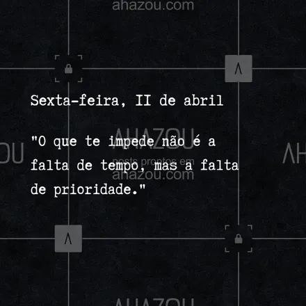 posts, legendas e frases de posts para todos para whatsapp, instagram e facebook: ⏳ Se algo é importante, você encontra um jeito. Se não for, você encontra uma desculpa. 🤷‍♂️ #FoqueNoQueImporta #GestãoDeTempo #ahazou #frasesmotivacionais #motivacionais #motivacional #frasedodia 