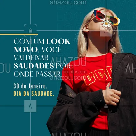 posts, legendas e frases de assuntos variados de Moda para whatsapp, instagram e facebook: A vida é uma passarela pra você desfilar. #AhazouFashion #diadasaudade #saudade #moda #roupasfemininas #roupa