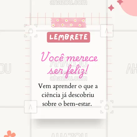 posts, legendas e frases de saúde mental para whatsapp, instagram e facebook: Sabia que cerca de 40% da nossa felicidade depende das nossas atitudes e escolhas diárias?
A ciência da felicidade pode te mostrar caminhos reais para uma vida com mais leveza e sentido.
💛 Vamos juntos?
#felicidadeplena #neurofelicidade #cienciapositiva #desenvolvimentopessoal #bemestar #inteligenciaemocional