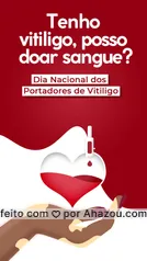 1 de agosto. Dia nacional dos portadores de vitiligo - OncoExpress