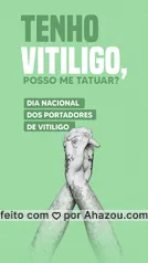 1 de agosto. Dia nacional dos portadores de vitiligo - OncoExpress