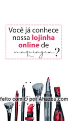 Eu #makeup #maquiagem  Frases sobre maquiagem, Maquiagem quadrinhos, Loja  de maquiagem