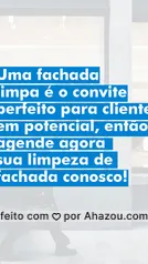 serviços de limpeza de fachada