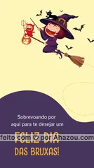 Dia das Bruxas 🎃  Feliz dia das bruxas, Dia das bruxas, Frases de bruxa