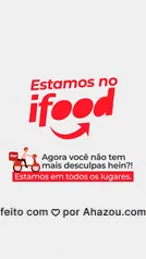 🆕Temos uma super novidade pra você! ESTAMOS NO IFOOD.🎊 📲Faça agora mesmo  o seu pedido pelo …