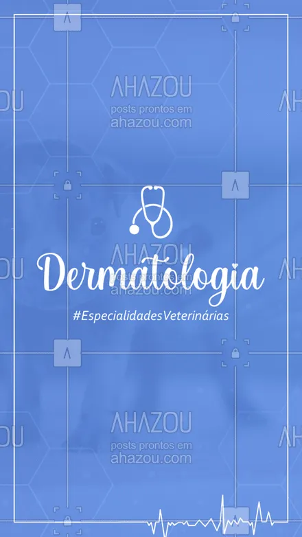 posts, legendas e frases de veterinário para whatsapp, instagram e facebook: A dermatologia é recomendada para tratamentos da pele do animal, como alergias e outros. Conte sempre com a ajuda de um especialista. Seu pet merece o melhor! #AhazouPet #medicinaveterinaria #medvet #vetpet #veterinarian #veterinary #clinicaveterinaria #petvet #veterinario #vet #veterinaria #AhazouPet #AhazouPet 