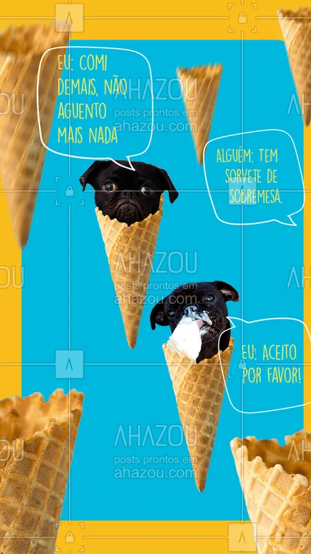 posts, legendas e frases de gelados & açaiteria para whatsapp, instagram e facebook: Quem também sempre arruma um espacinho para o sorvete de sobremesa levanta a mão ?‍♂‍?‍♀‍??. #açaí #sorveteria #cupuaçú #gelados #ahazoutaste #açaíteria #icecream #meme #engraçado