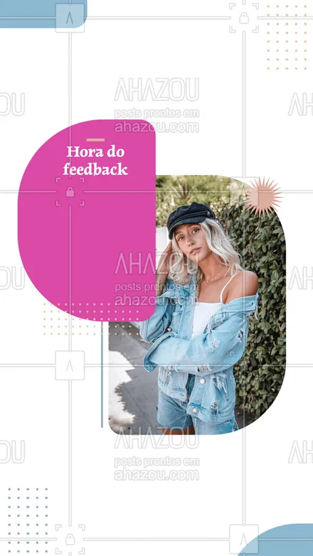 posts, legendas e frases de moda feminina para whatsapp, instagram e facebook: Da série: feedbacks que amamos! Obrigada pela avaliação. #AhazouFashion #fashion  #fashionista  #lookdodia  #moda  #modafeminina  #OOTD #feedback #cliente #depoimento #editável
