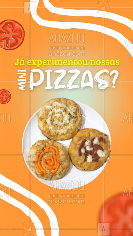 posts, legendas e frases de pizzaria para whatsapp, instagram e facebook: Se você ainda não experimentou, você está perdendo tempo. Peça já e aproveite tanto sabor! 🍕 #ahazoutaste #pizza #pizzalife #pizzalovers #pizzaria 