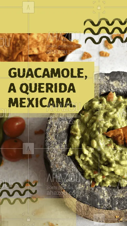posts, legendas e frases de cozinha mexicana para whatsapp, instagram e facebook: Você sabia que o Brasil é um dos poucos países no mundo que utilizam o abacate como sobremesa doce? Nos outros países, a fruta é servida temperada e salgada. No México a guacamole, é feita de creme de abacate, com pimenta, tomate e cebola.
 #cozinhamexicana  #comidamexicana #ahazoutaste #nachos  #texmex  #vivamexico 