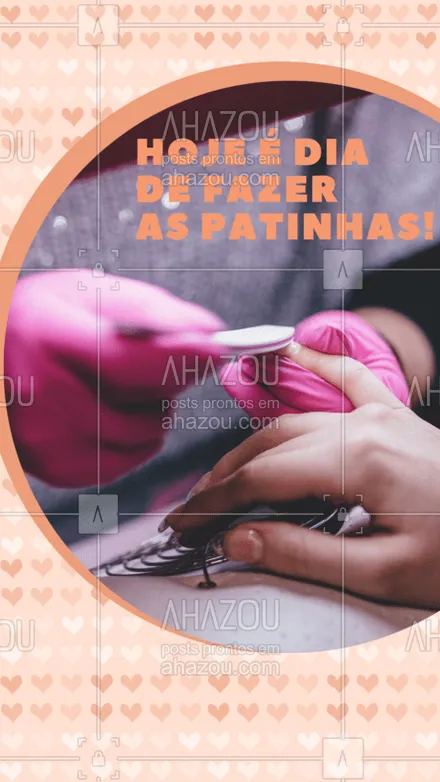 posts, legendas e frases de manicure & pedicure para whatsapp, instagram e facebook: Aproveite para agendar o seu horário da semana! #unhas #ahazou #manicure #horario #esmaltacao 