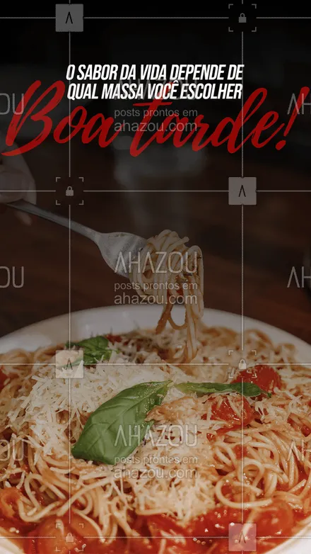 posts, legendas e frases de cozinha italiana para whatsapp, instagram e facebook: A vida é massa porque existe comida italiana! 🤩😋
#ahazoutaste #pasta  #restauranteitaliano  #massas  #comidaitaliana  #italianfood  #italy  #cozinhaitaliana 