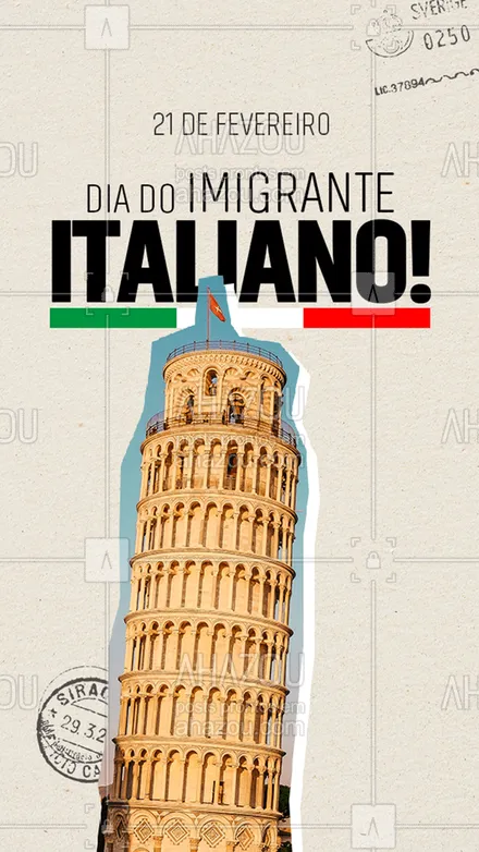 posts, legendas e frases de posts para todos para whatsapp, instagram e facebook: Deixe nos comentários sua homenagem para a migração italiana no Brasil 🇮🇹 #ahazou #diadoimigranteitaliano #migraçaoitaliana #migraçao #italia #homenagem  #motivacional  