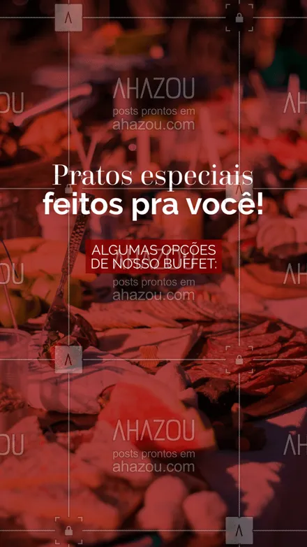posts, legendas e frases de buffet & eventos para whatsapp, instagram e facebook: Venha conferir nosso buffet e garantimos a satisfação e sabor! #buffet #sabor #qualidade 
#ahazoutaste
