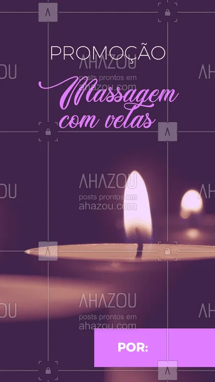 posts, legendas e frases de massoterapia para whatsapp, instagram e facebook: Que tal fazer uma massagem relaxante com velas para recarregar as energias? ? #promocao #ahazou #massagemcomvelas #bemestar
