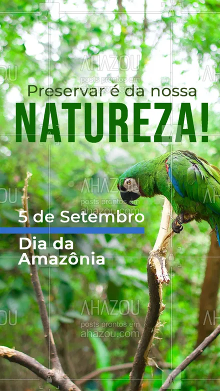 posts, legendas e frases de posts para todos para whatsapp, instagram e facebook: Preserve essa riqueza do nosso país. Preserve o seu futuro. Feliz Dia da Amazônia!💚 #diadaamazônia #amazônia #floresta #florestaamazônica #ahazou