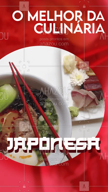 posts, legendas e frases de cozinha japonesa para whatsapp, instagram e facebook: O melhor da culinária Japonesa você encontra aqui <3 #ahazoufood #japonesa 