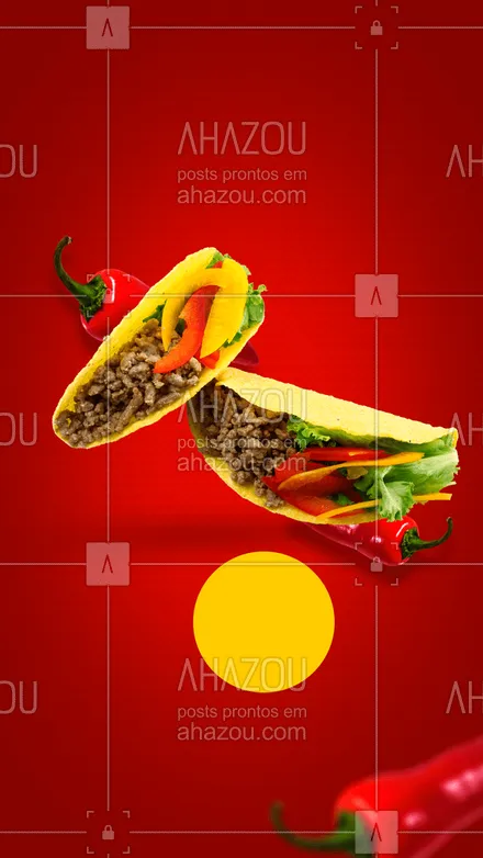 posts, legendas e frases de cozinha mexicana para whatsapp, instagram e facebook: Os apaixonados por tacos piram! ??? #ahazoutaste #promocao #tacos  #comidamexicana #cozinhamexicana #vivamexico #texmex #hottacos