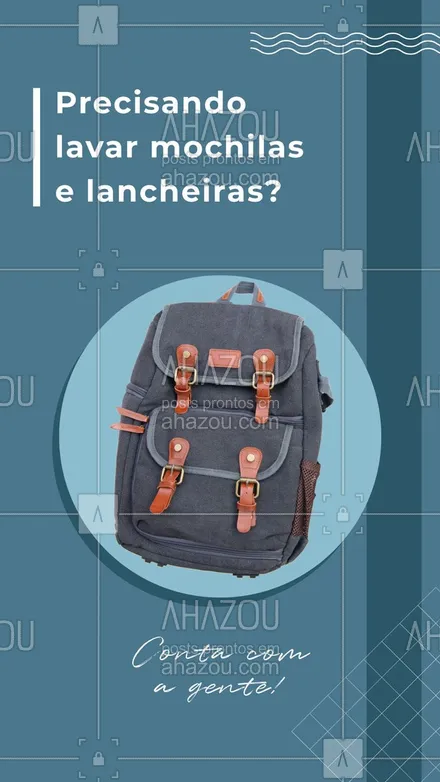 posts, legendas e frases de lavanderia para whatsapp, instagram e facebook:  Temos pacotes exclusivos para facilitar a vida de quem tem filhos em idade escolar, confira! ?
#lavanderia #mochila #AhazouServiços #Lancheiras #laundry