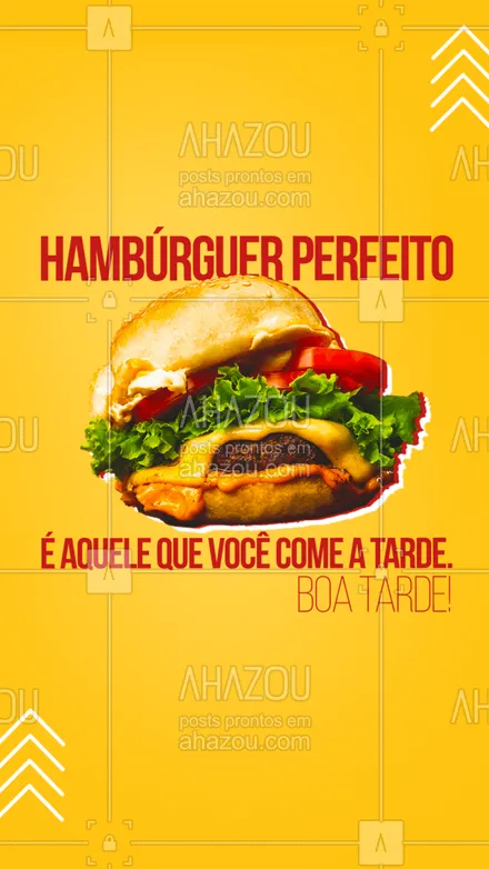 posts, legendas e frases de hamburguer para whatsapp, instagram e facebook: A tarde só é boa mesmo depois de comer um bom lanche. Pede um delivery, vai! 😁🍔
#ahazoutaste #hamburgueriaartesanal  #hamburgueria  #burgerlovers  #burger  #artesanal 