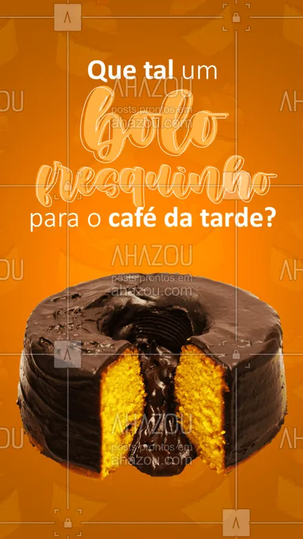 posts, legendas e frases de padaria para whatsapp, instagram e facebook: Não tem tarde que não fique alegre com um bolo quentinho! ??? 
#BoloCaseiro #BoloQuentinho #ahazoutaste #Confeitaria