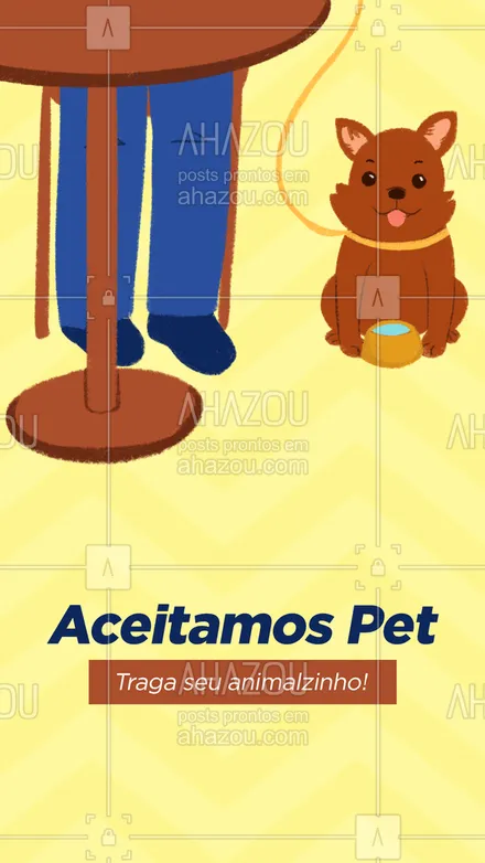 posts, legendas e frases de posts para todos para whatsapp, instagram e facebook: Temos muito orgulho de comunicar que somos Pet Friendly.
Aqui você pode trazer seu bichinho com você.
#ahazou #frasesmotivacionais #motivacionais #quote #motivacional