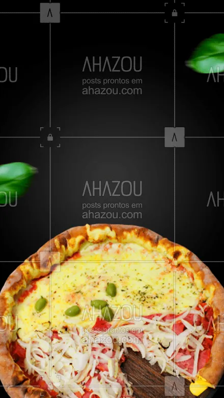 posts, legendas e frases de pizzaria para whatsapp, instagram e facebook: Saboreie a melhor pizza da região com borda recheada, garanto que você não vai se arrepender! #ahazoutaste #pizzaria  #pizza  #pizzalife  #pizzalovers 