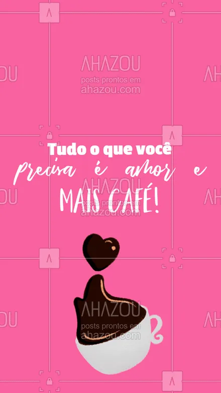 posts, legendas e frases de cafés para whatsapp, instagram e facebook: Um cafézinho torna tudo possível! Mais café, por favor!  #ahazoutaste  #cafeteria #café #coffee #coffeelife #frases #motivacional #amor #maiscafé