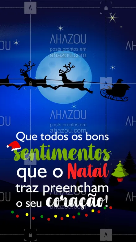 posts, legendas e frases de posts para todos para whatsapp, instagram e facebook: Um Feliz Natal à todos! #natal #ahazou #feliznatal #bandbeauty