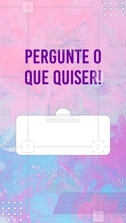 Template/ brincadeira para storys/ Instagram